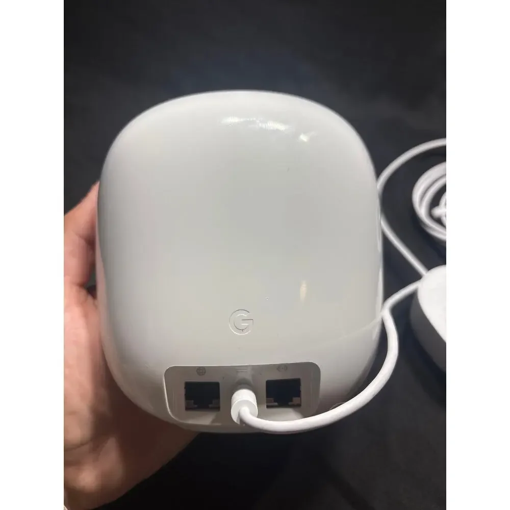 Google Nest Wifi Pro Model G6ZUC Wi-Fi 6E Mesh Router Snow White Tested